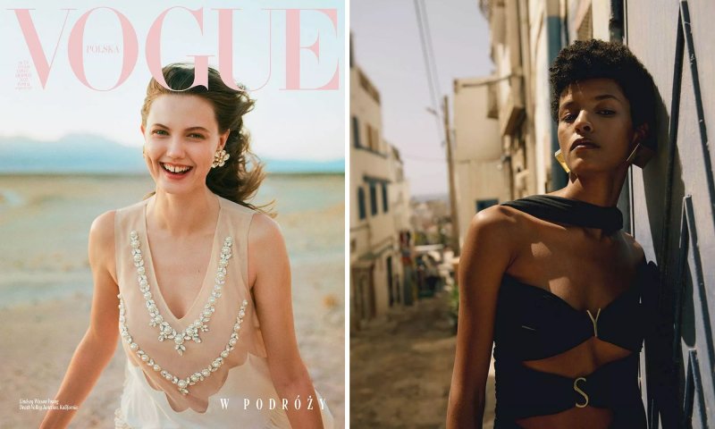 Wakacyjne wydanie „Vogue Polska” z dodatkiem „Vogue Polska Travel” z dostawą do domu
