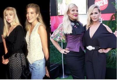 Wczoraj i dziś: Jennie Garth i Tori Spelling