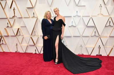 Z mamą na Oscarach