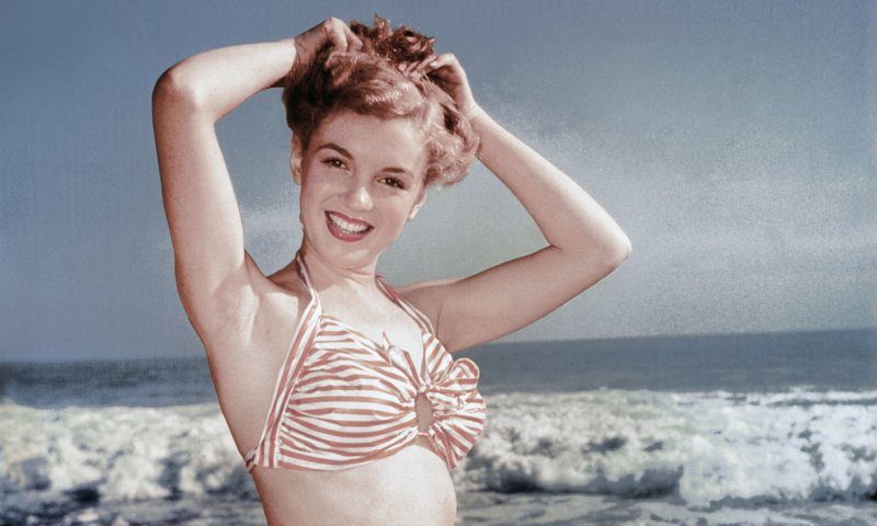 Marilyn Monroe w kostiumach kąpielowych