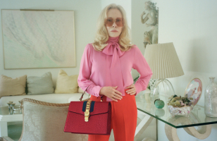 Faye Dunaway w najnowszej kampanii Gucci, Fot. Materiały prasowe