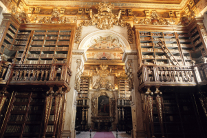 Biblioteca Joanina w Coimbrze, Portugalia, Fot. Patrick Frilet/REX/EAST NEWS