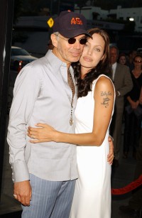 Billy Bob Thornton i Angelina Jolie w 2001 roku , Fot. Getty Images