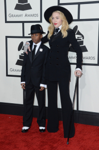 Madonna na gali nagród Grammy w 2014 roku, Fot. Getty Images