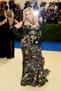 Madonna podczas MET Gali w 2017 roku, Fot. Getty Images
