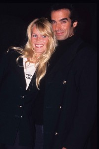 Claudia Schiffer i David Copperfield w 1995 roku, Fot. Fred Duval/FilmMagic