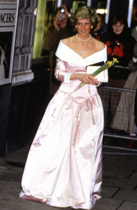 Księżna Diana na premierze filmu Kto wrobił królika Rogera? w 1988 roku, Fot. Getty Images