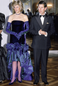 Księżna Diana i książę Karol podczas wizyty w monachijskiej operze w  1987 roku, Fot. Getty Images