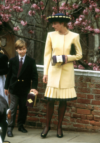 Księżna Diana i książę William w 1992 roku, Fot. Getty Images
