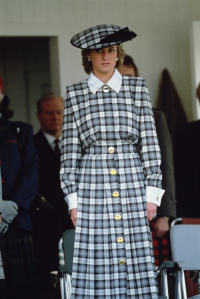 Księżna Diana podczas oficjalnej wizyty w Szkocji w 1989 roku, Fot. Getty Images