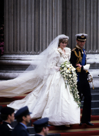 Księżna Diana i książę Karol w dniu swojego ślubu w 1981 roku, Fot. Getty Images