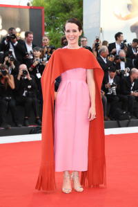 Claire Foy w suknie Valentino, Fot. Getty Images