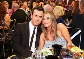 Jennifer Aniston i Justin Theroux , Fot. Getty Images