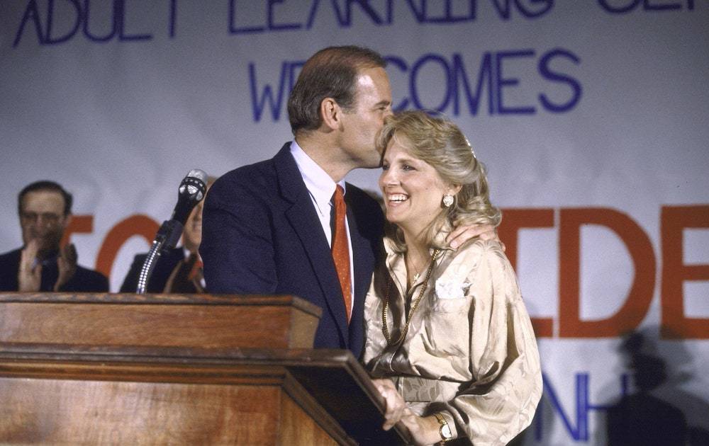 Bidenowie w 1987 roku, Fot. Getty Images