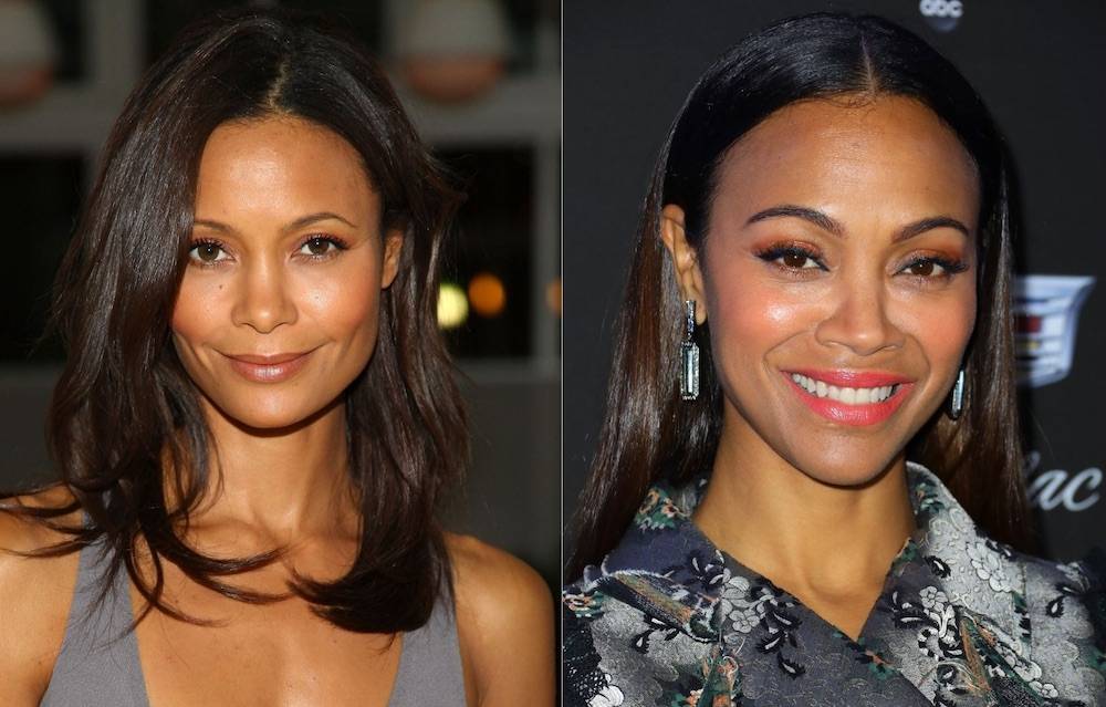 Thandie Newton i Zoe Saldana, Fot. Getty Images