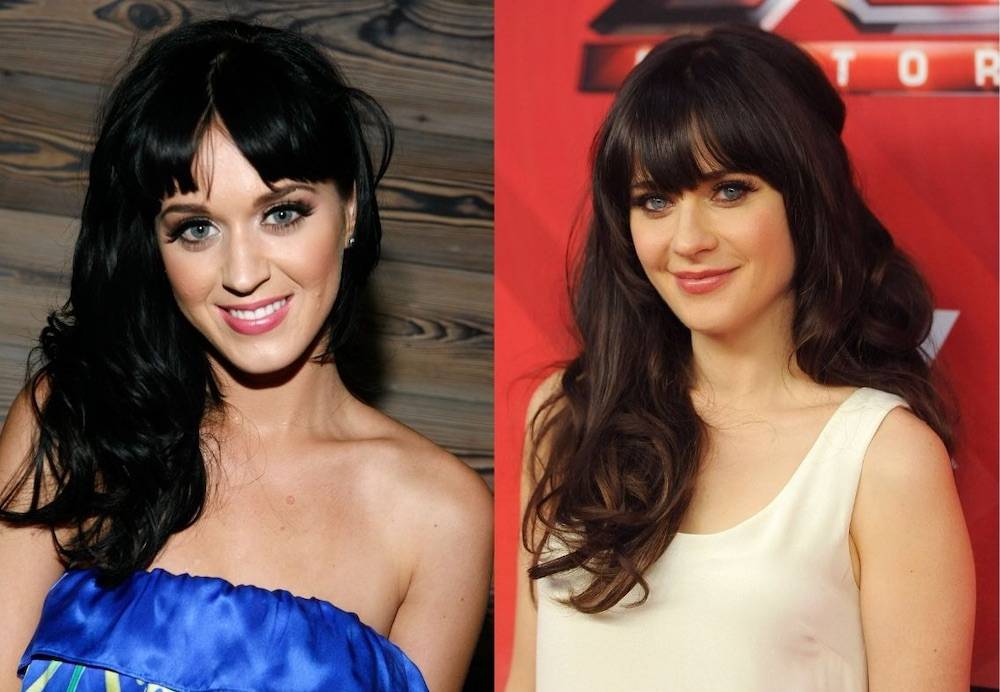 Katy Perry i Zooey Deschanel, Fot. Getty Images