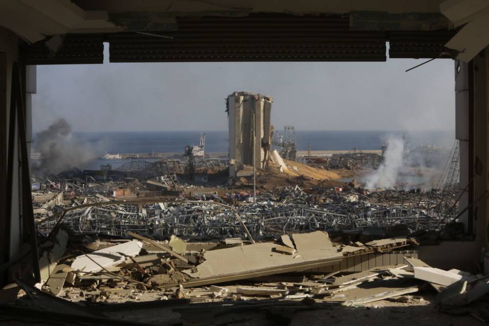 Eksplozja w Bejrucie, (Fot. Getty Images)