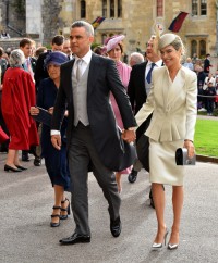 Gwen Field, Robbie Williams i Ayda Field, Fot. Getty Images