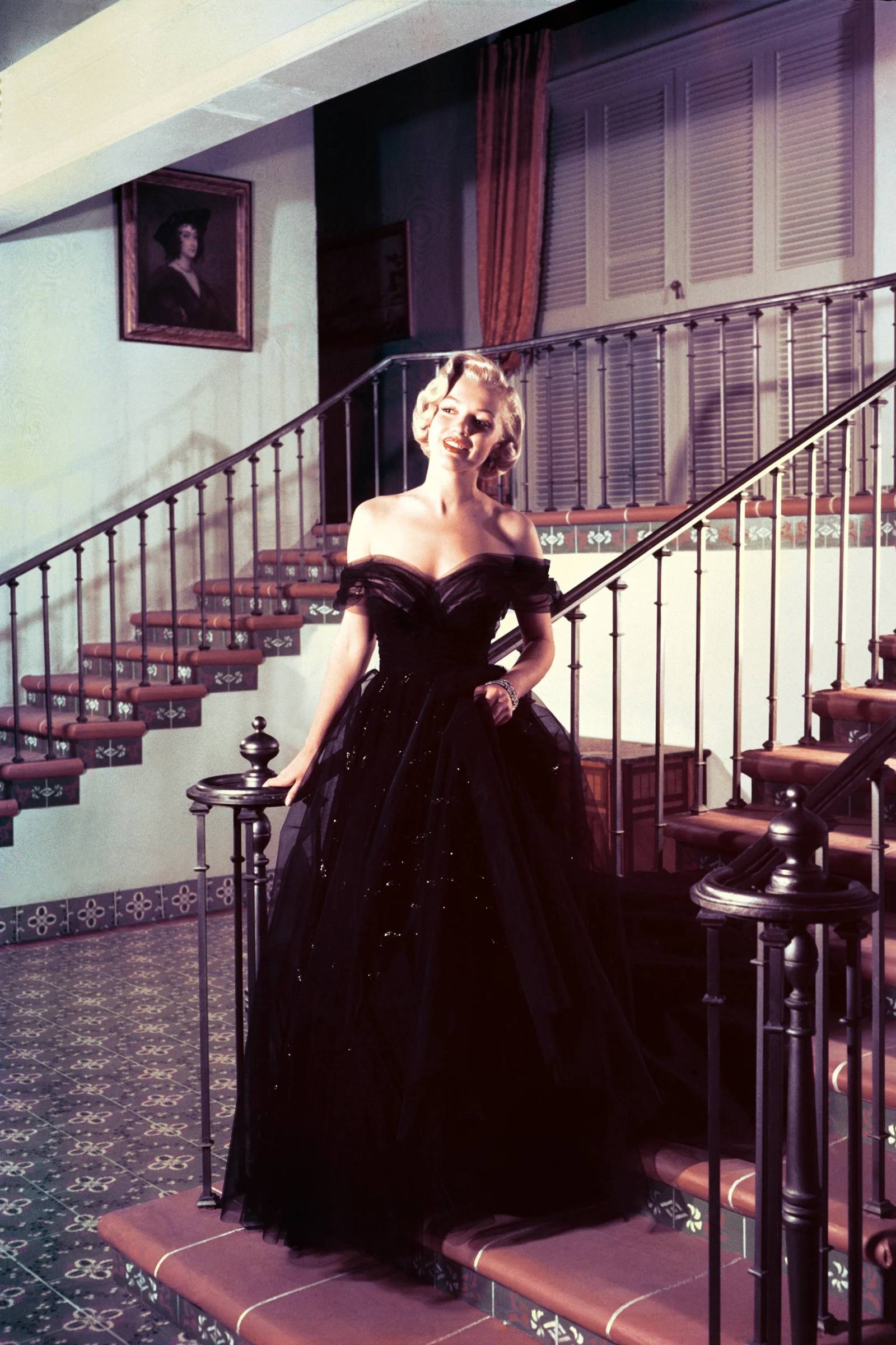Marilyn Monroe w sukni Charlesa LeMaire'a w 1951 roku