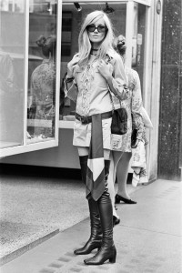 Betty Catroux w 1969 roku, Fot.  Beverley Goodway/Mirrorpix/Getty Images