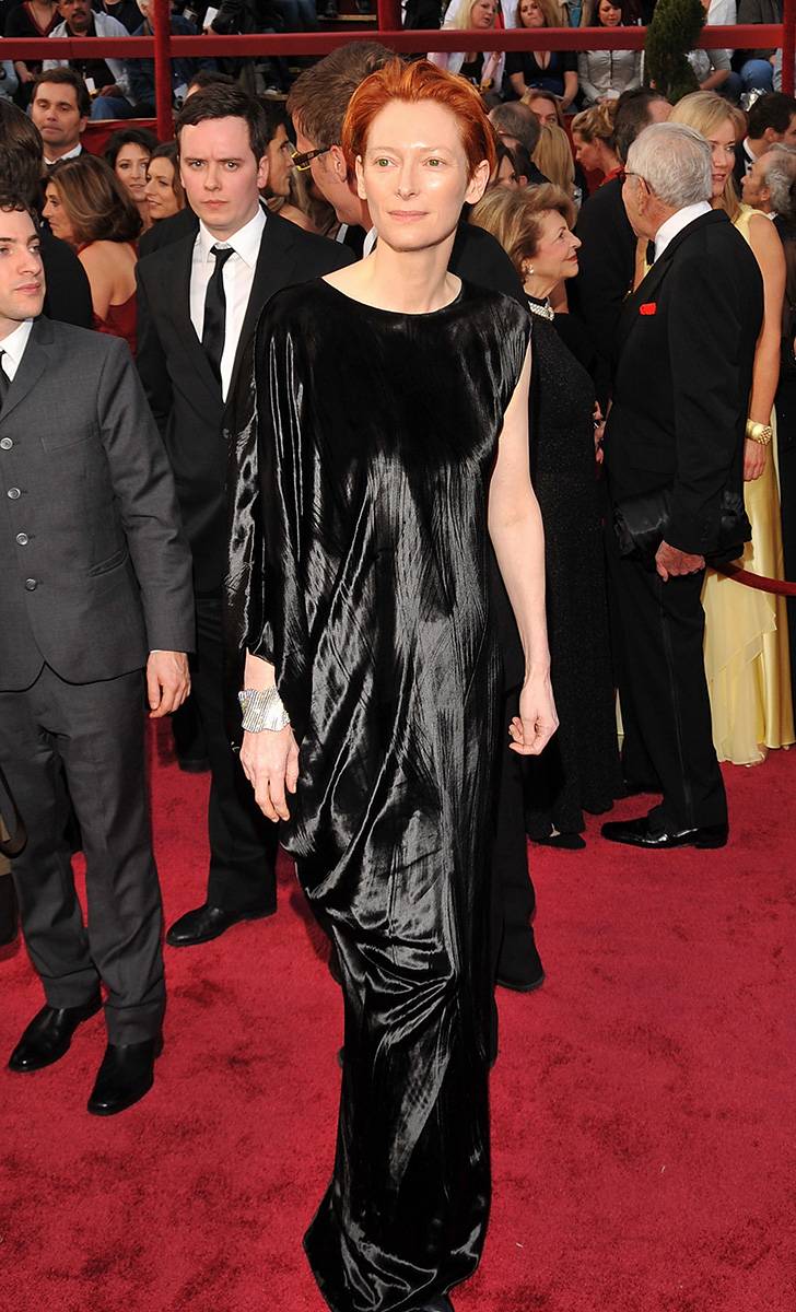 Tilda Swinton, Oscary, 2008, Fot. Lester Cohen/WireImage