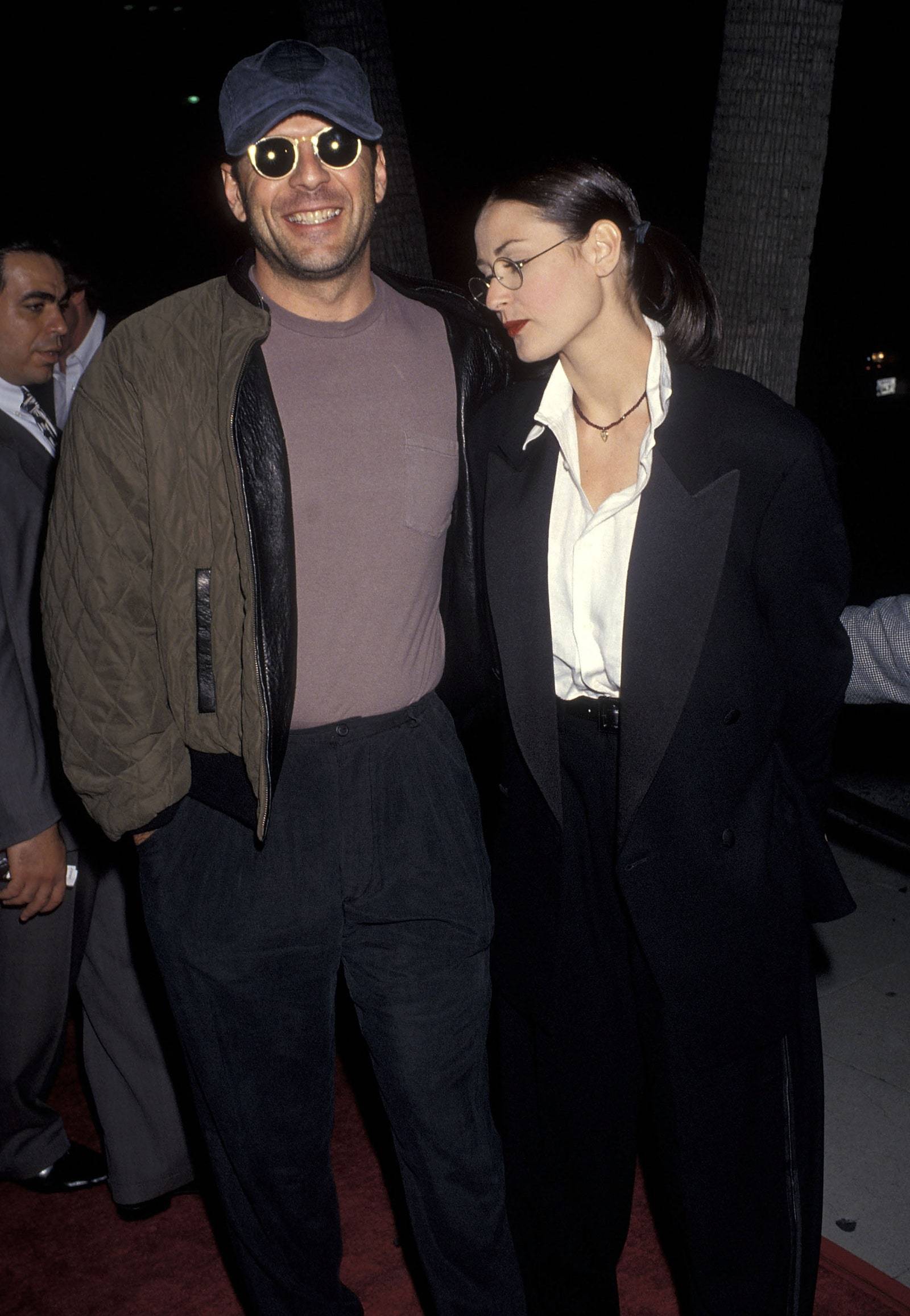Bruce Willis i Demi Moore 6 kwietnia 1993 r.