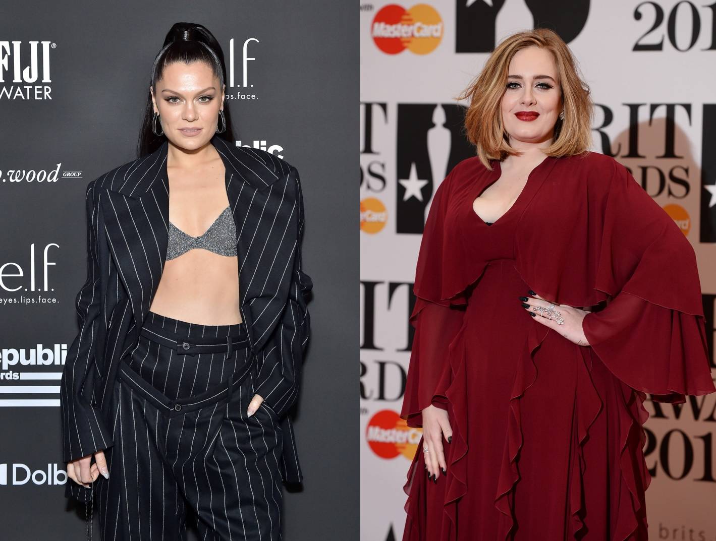 Jessie J i Adele, Fot. Getty Images