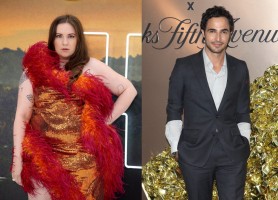 Lena Dunham i Zac Posen, Fot. Getty Images