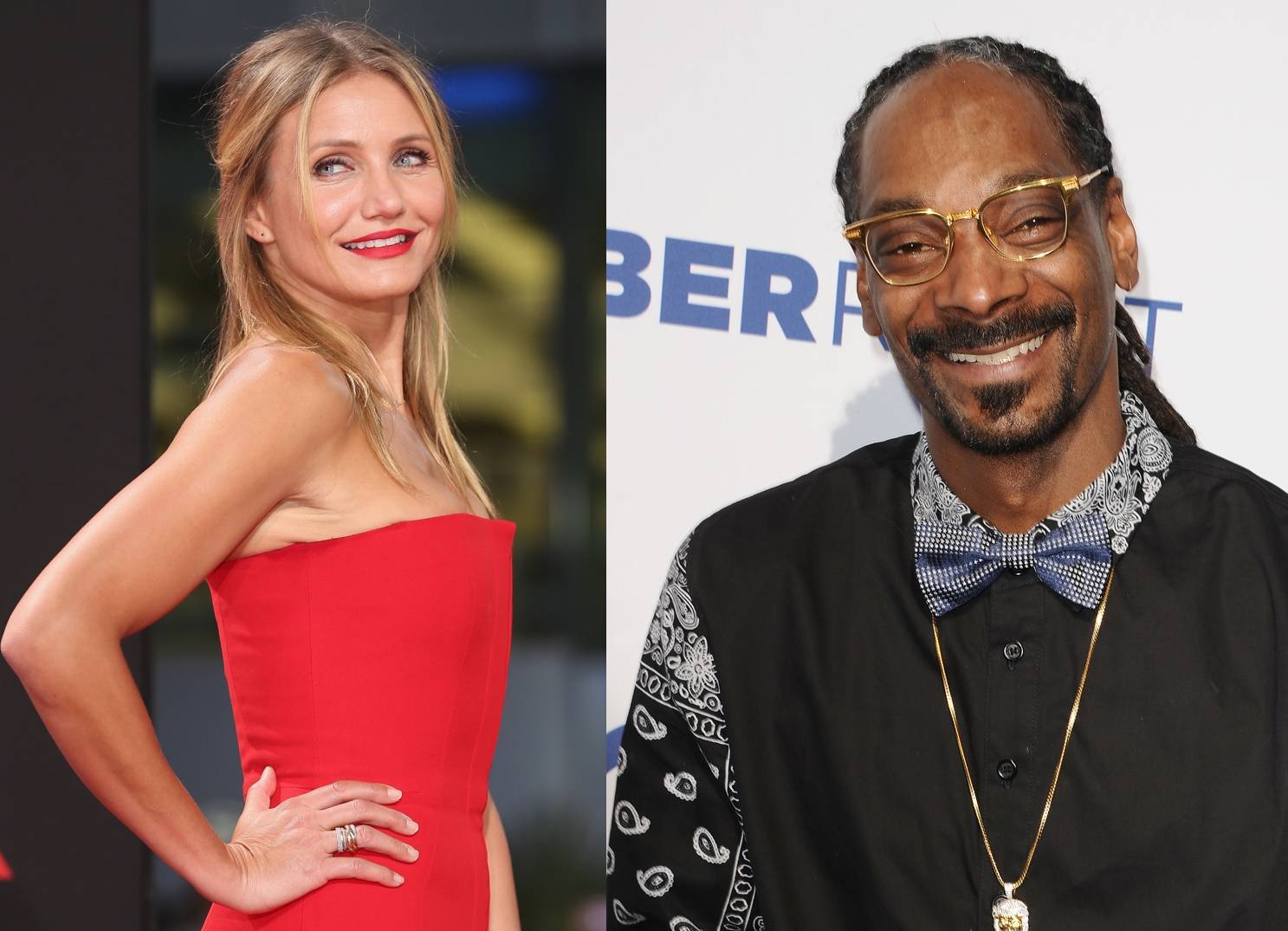 Cameron Diaz i Snoop Dogg, Fot. Getty Images