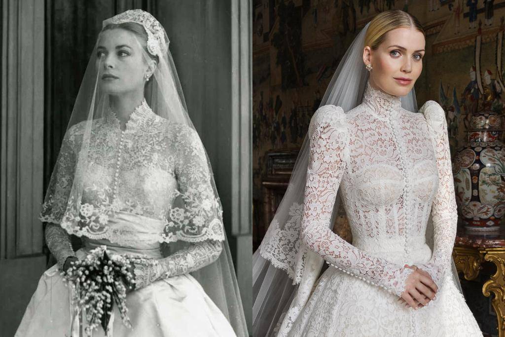 Grace Kelly (1956) i lady Kitty Spencer (2021)