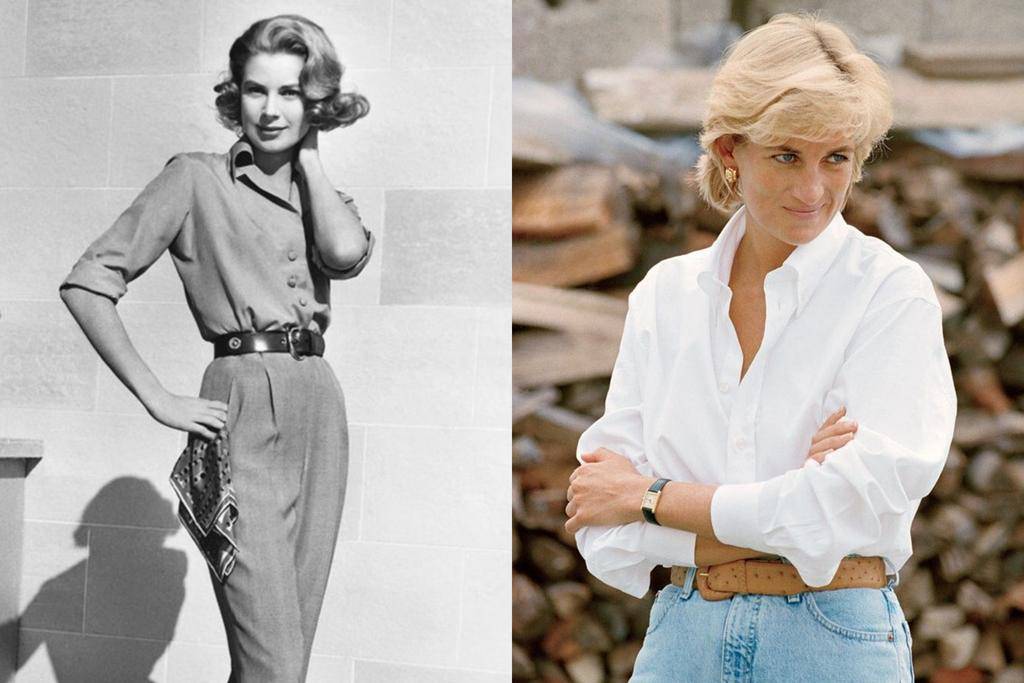 Grace Kelly (ok. 1955) i księżna Diana (1997)