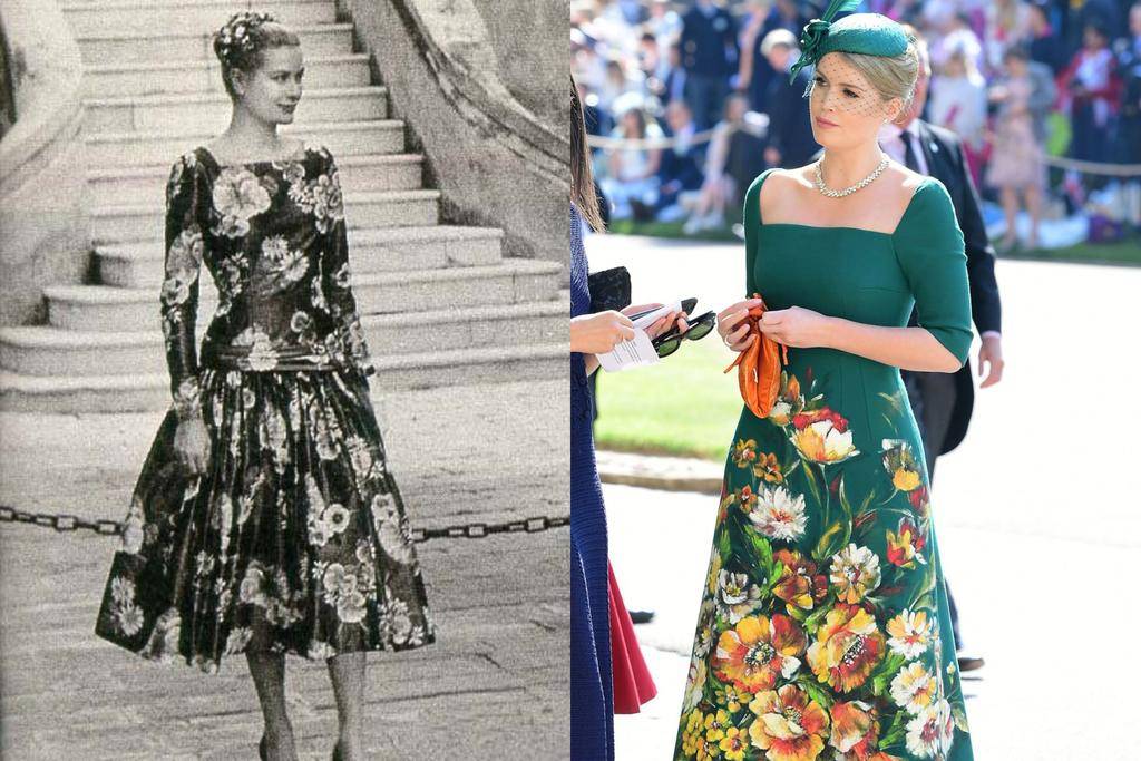 Grace Kelly (1955) i lady Kitty Spencer (2018)