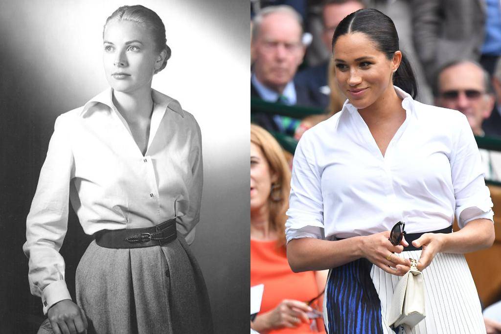 Grace Kelly (1952) i Meghan Markle (2019)