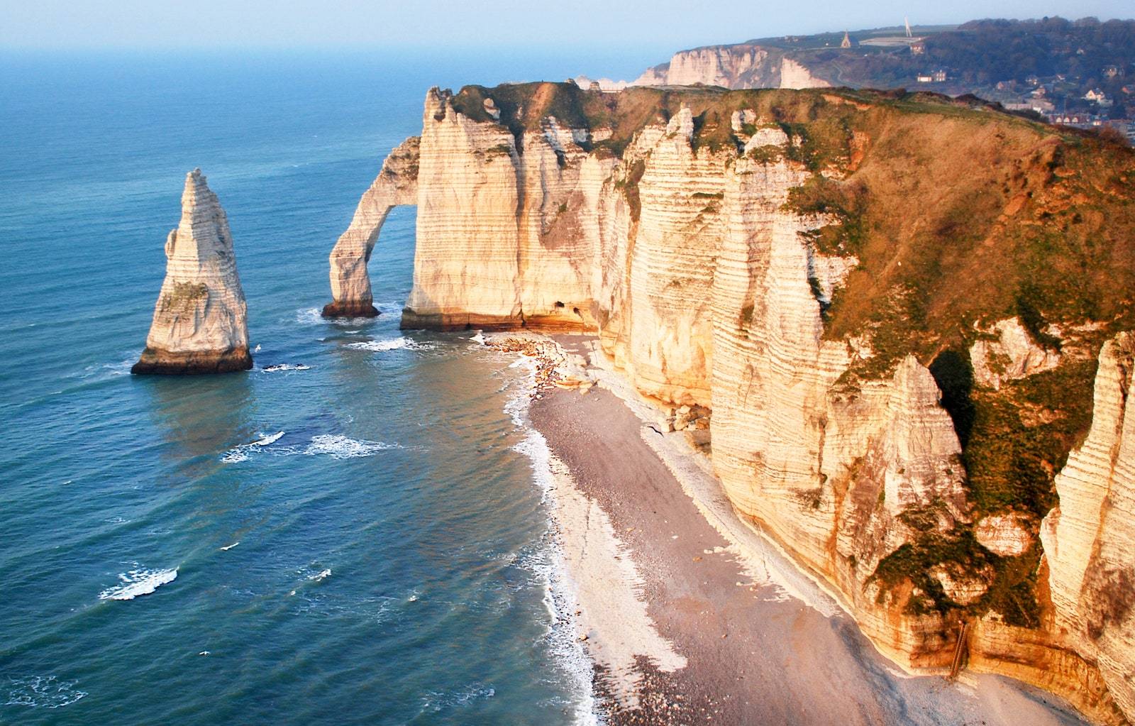 Plaża Etretat, Getty Images