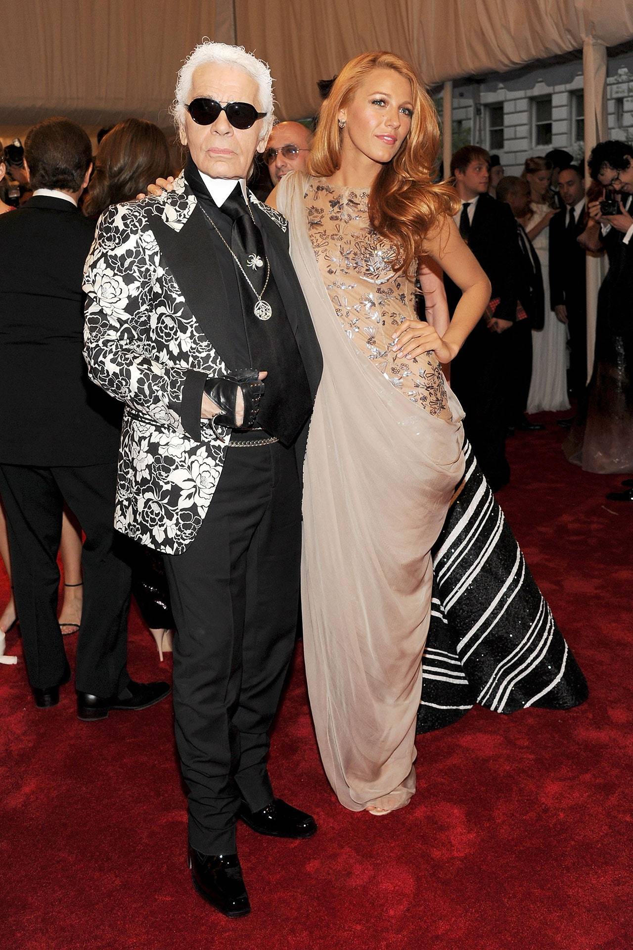 2011: Karl Lagerfeld i Blake Lively 