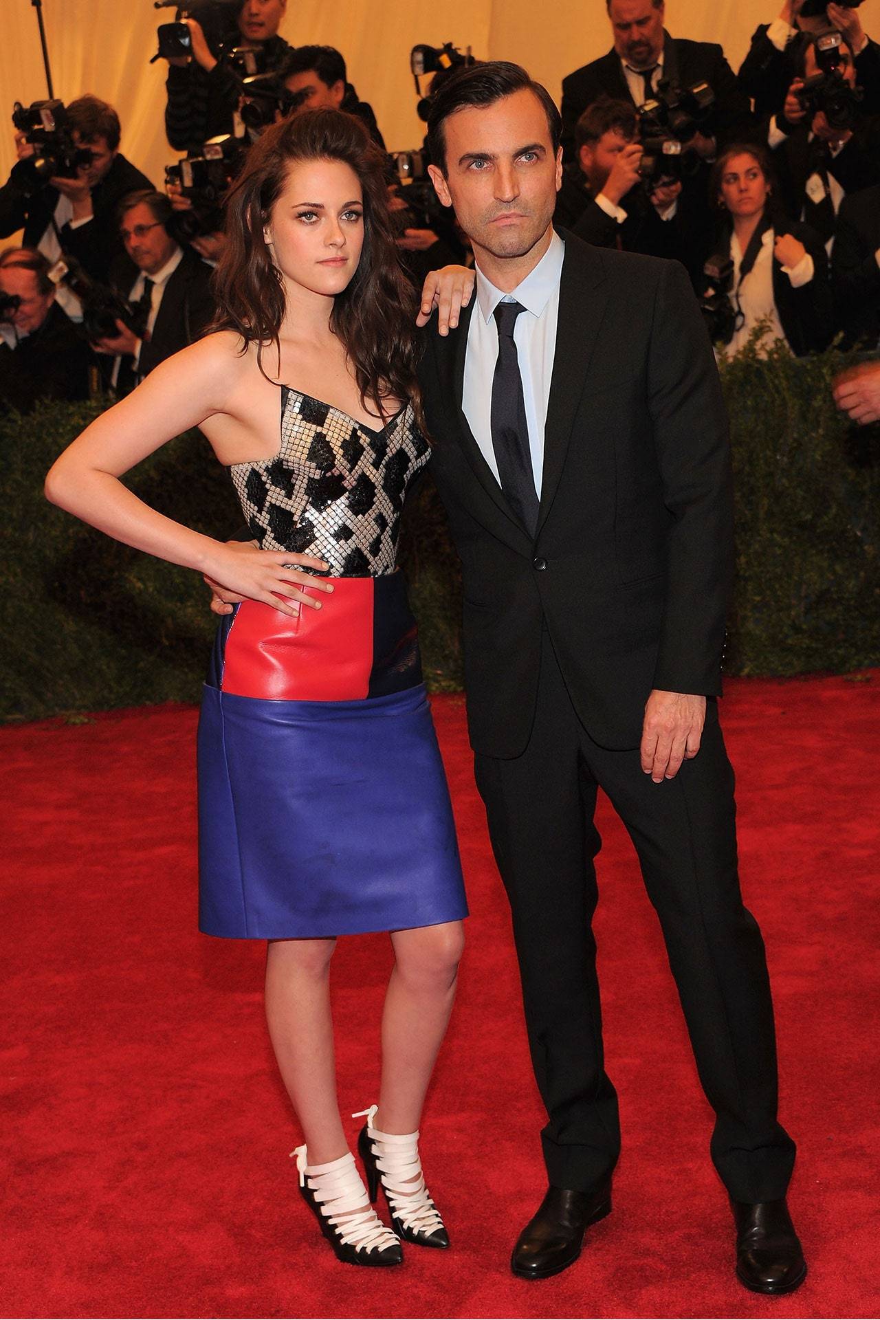 2012: Kristen Stewart i Nicolas Ghesquière, Fot. Getty Images