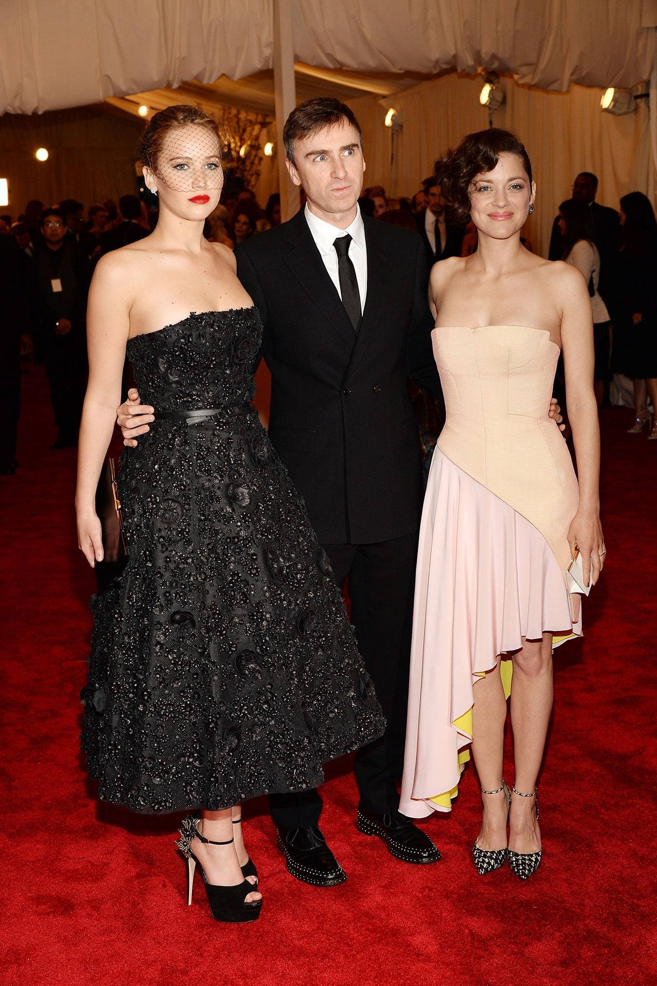 2013: Jennifer Lawrence, Raf Simons i Marion Cotillard