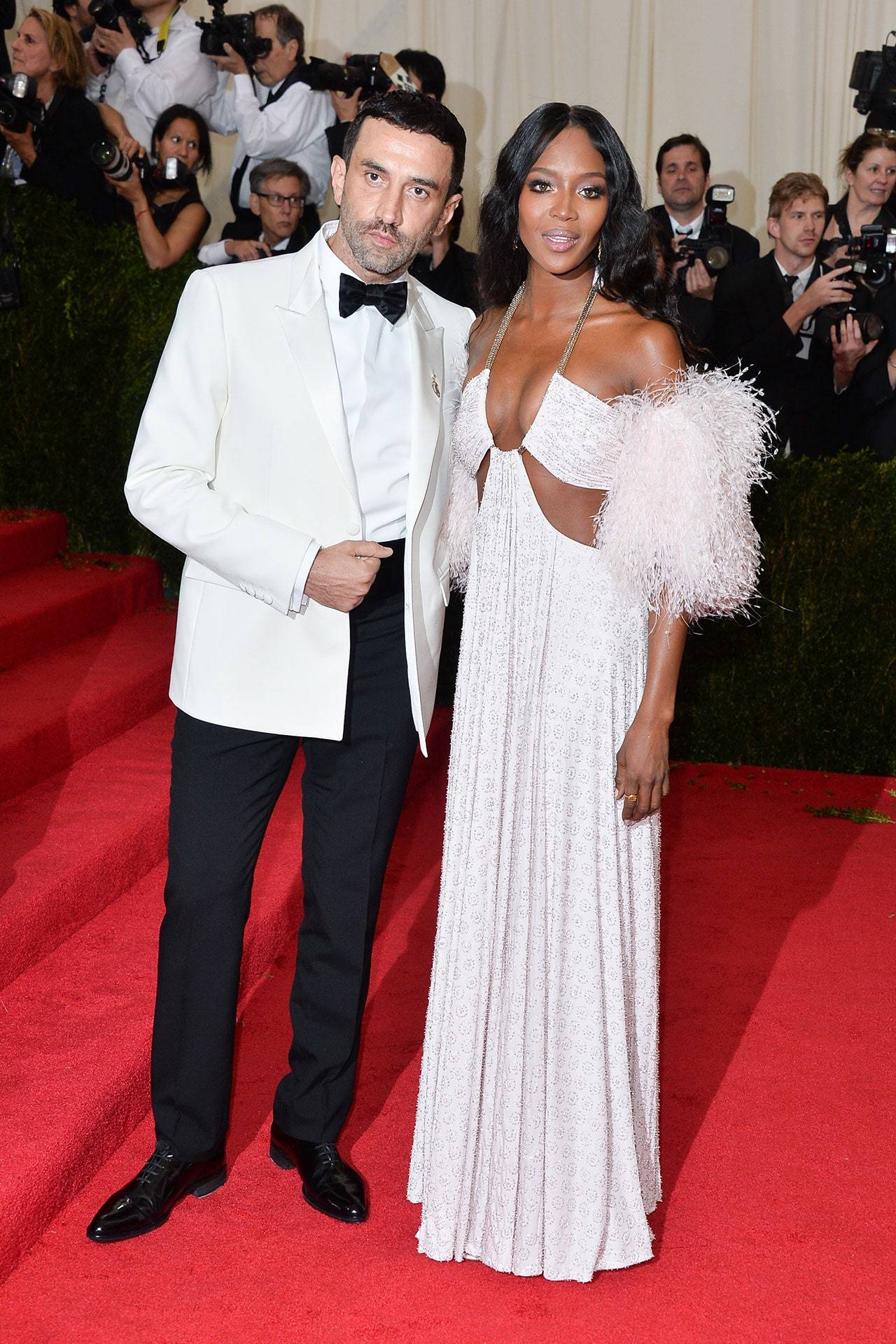 2014: Naomi Campbell i Riccardo Tisci, Fot. Getty Images