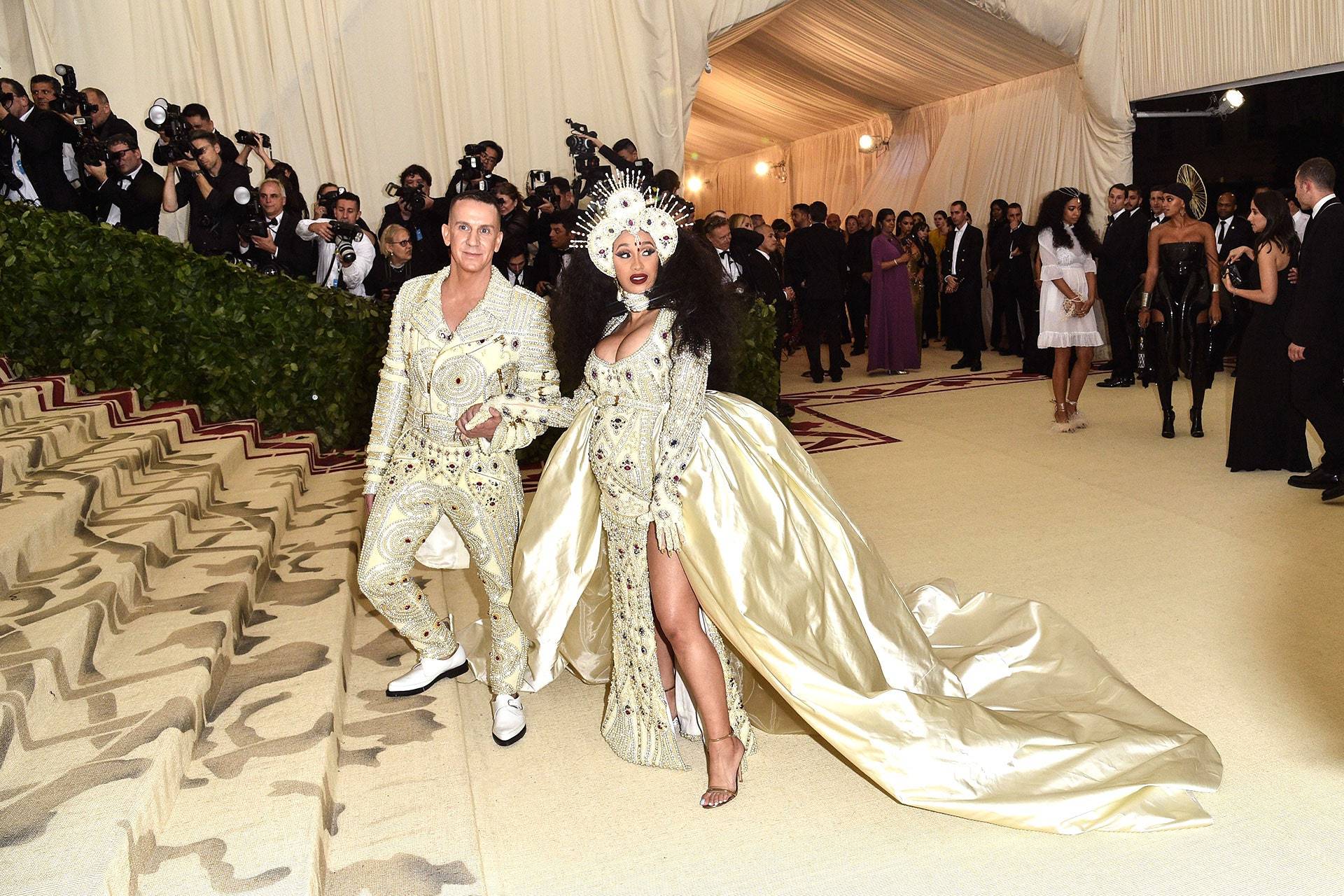 2018: Jeremy Scott i Cardi B, Fot. Getty Images