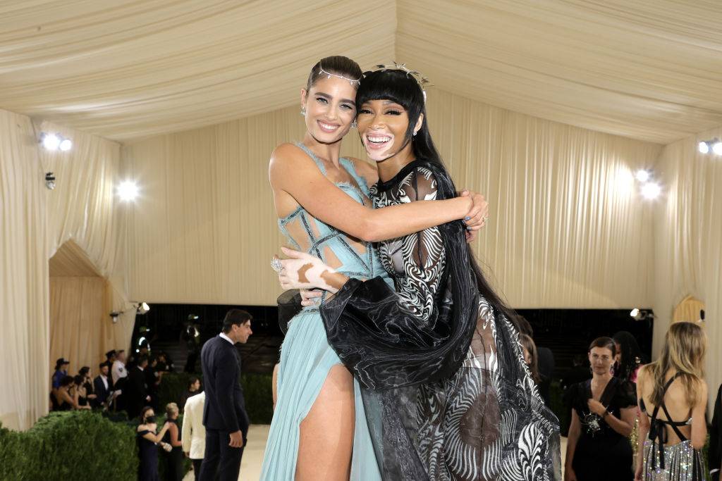 Taylor Hill i Winnie Harlow, Fot. Getty Images