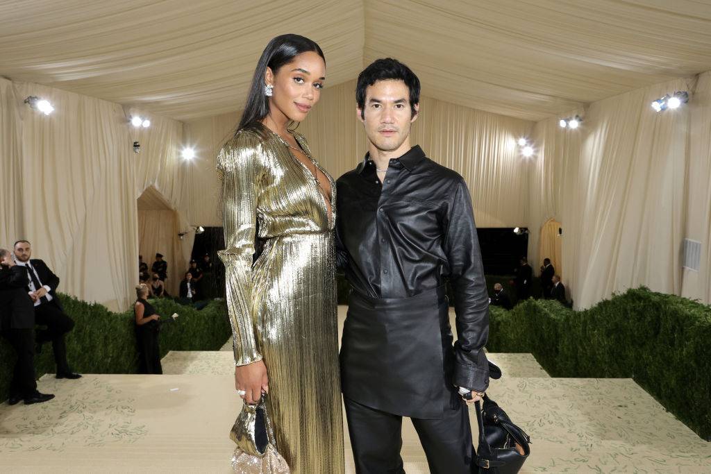 Laura Harrier i Joseph Altuzarra, Fot. Getty Images