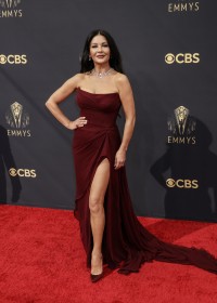 Catherine Zeta-Jones w sukni Cristina Ottaviano, Fot. Getty Images