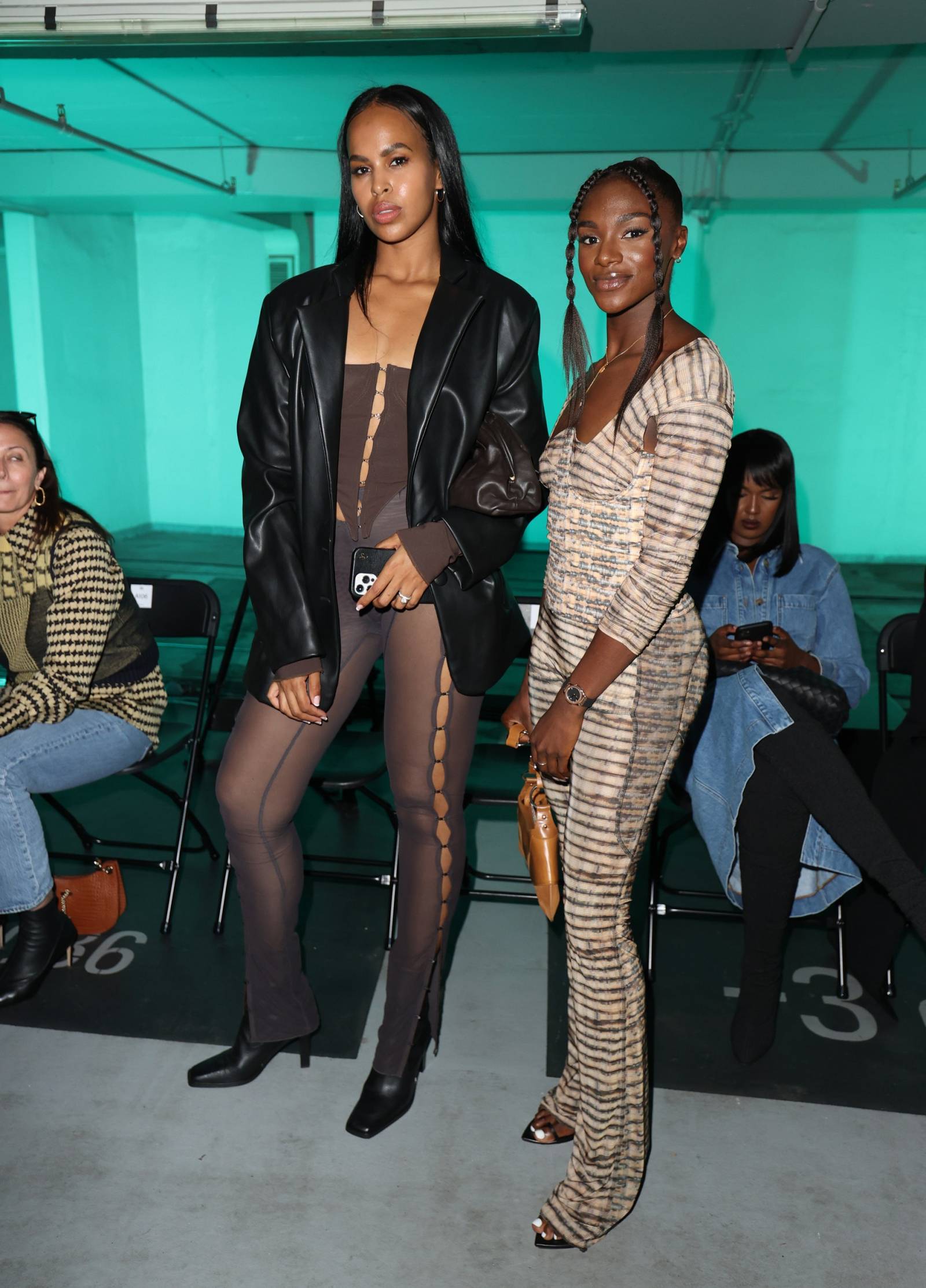 Sabrina Dhowre Elba i Dina Asher-Smith