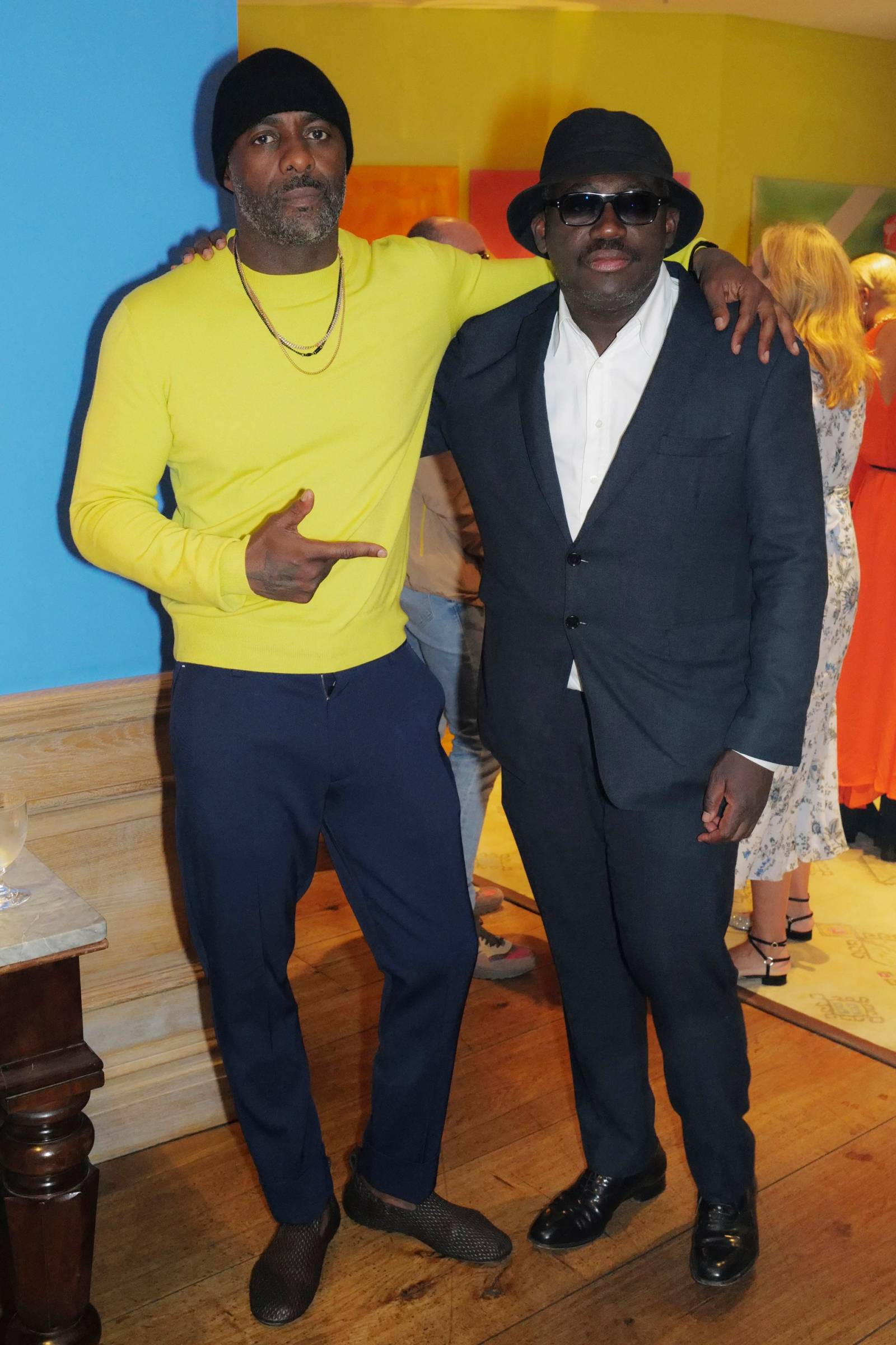 Idris Elba i Edward Enninful