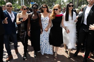 Marion Cotillard, Lupita Nyong'o, Penelope Cruz, Jessica Chastain i Fan Bingbing podczas Festiwalu Filmowego w Cannes, Fot. Getty Images