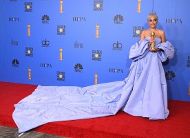 Lady Gaga w sukni Valentino haute couture, 2019 rok, Fot. Getty Images