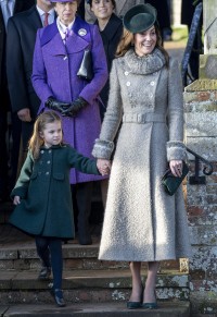 Księżna Kate w płaszczu Catherine Walker , Fot. Getty Images