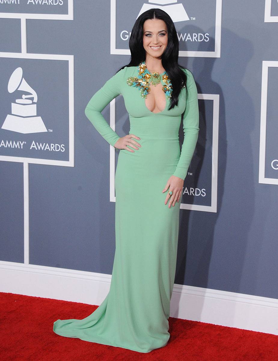 Katy Perry na gali nagród Grammy, 2013 rok