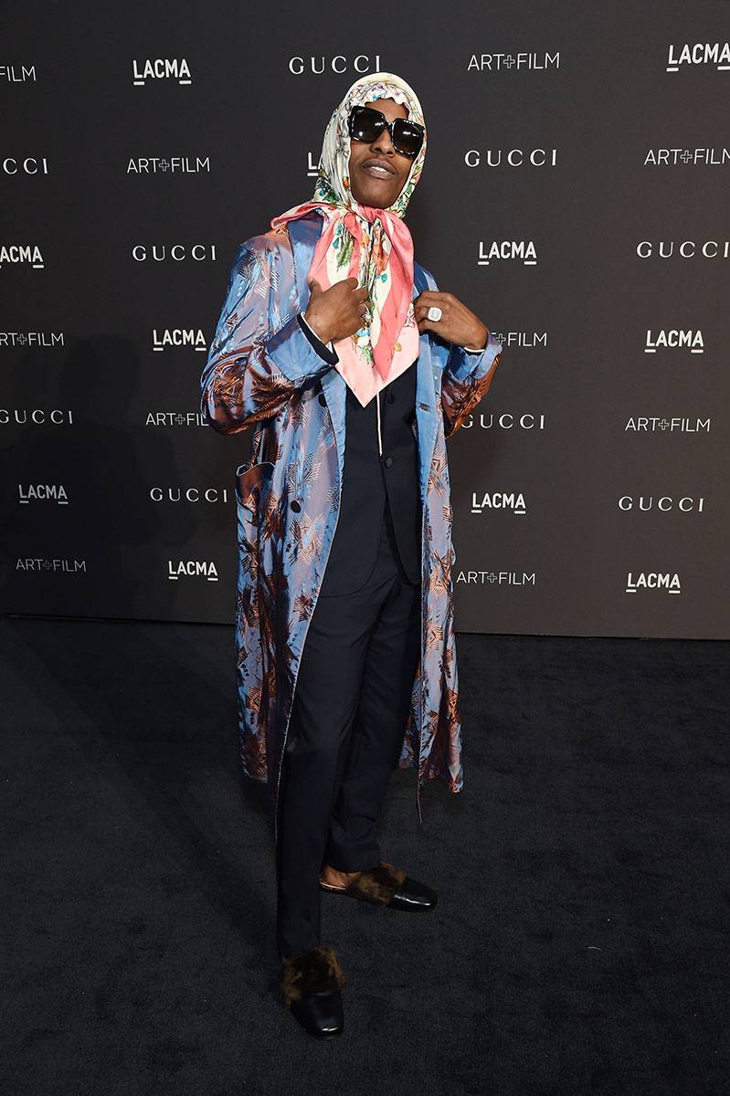 ASAP Rocky na gali LACMA Art + Film, 2018 rok
