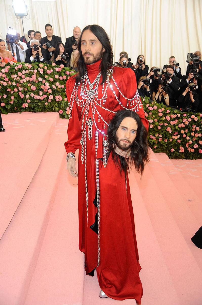 Jared Leto na MET Gali, 2019 rok